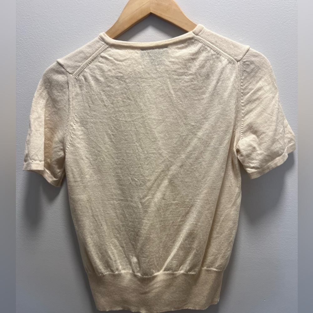 Vintage cream wool sweater by silvana - Picture 3 of 4